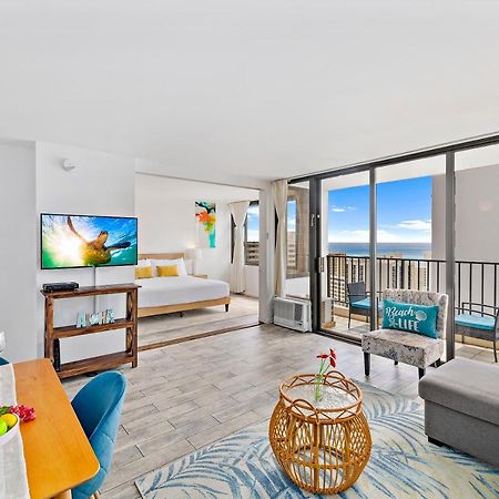 1Br With Great Ocean Views, 1 Block To Waikiki Beach Honolulu Esterno foto