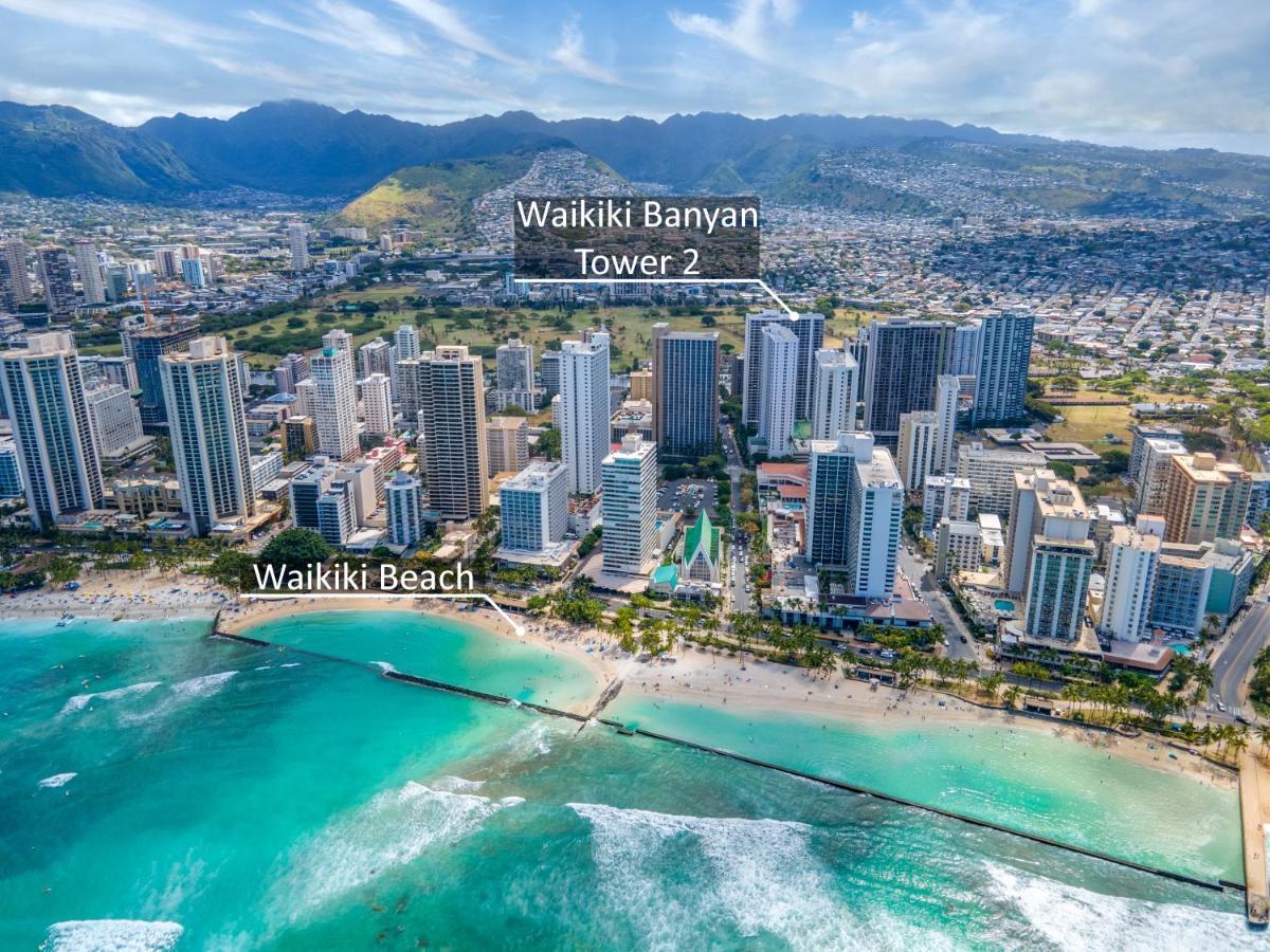 1Br With Great Ocean Views, 1 Block To Waikiki Beach Honolulu Esterno foto