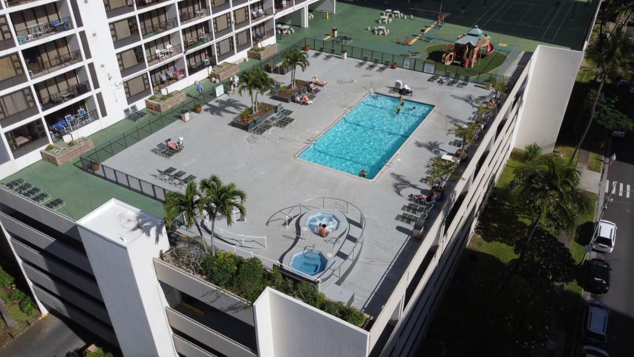 1Br With Great Ocean Views, 1 Block To Waikiki Beach Honolulu Esterno foto