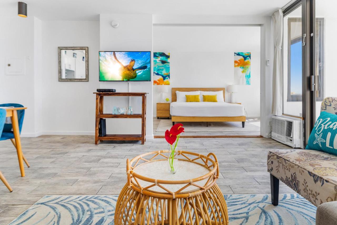 1Br With Great Ocean Views, 1 Block To Waikiki Beach Honolulu Esterno foto