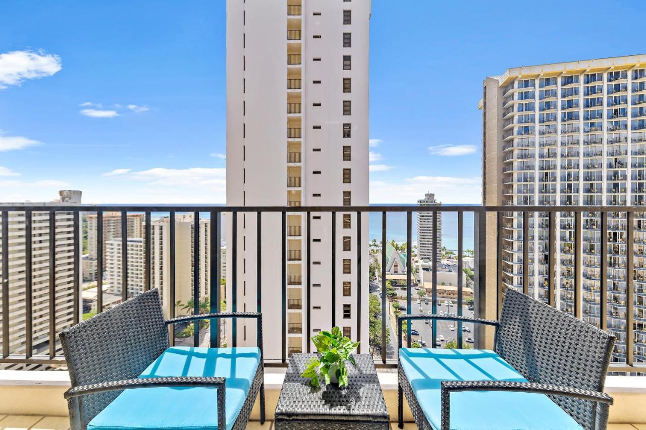 1Br With Great Ocean Views, 1 Block To Waikiki Beach Honolulu Esterno foto
