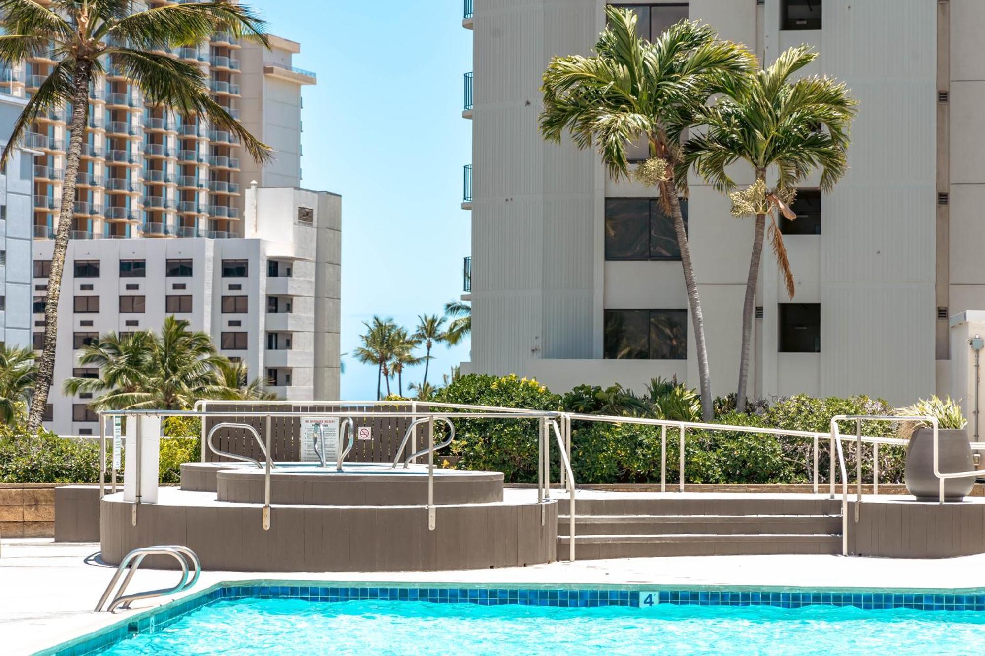 1Br With Great Ocean Views, 1 Block To Waikiki Beach Honolulu Esterno foto